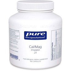 Pure Encapsulations 鈣鎂補充膠囊, 180顆, 1罐