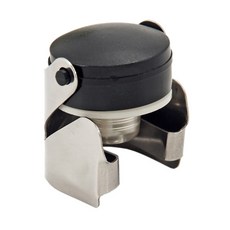 真正的巴雷特香檳酒塞, 1個, 黑+銀