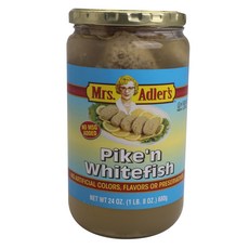 Mrs.Adler's pike'n白魚罐頭, 1罐, 680g