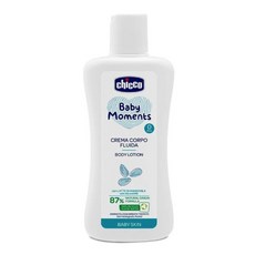 chicco 寶貝嬰兒植萃潤膚乳液200ml，溫和保濕，寶寶肌膚適用, 200ml