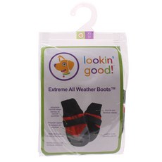 Ethical Products Lookin' Good! 極限全天候狗靴, Red, 1個