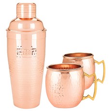 TWINE 銅製雪克杯組, 1組, 銅色