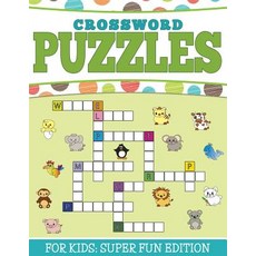 (英文圖書)Crossword Puzzles For Kids: Super Fun Edition 平裝版, Speedy Kids, 英文