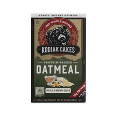 KODIAK CAKES 蛋白楓糖燕麥片, 6件, 50克
