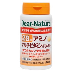 Asahi 朝日 29種氨基酸綜合維他命&礦物質錠, 90顆, 1罐