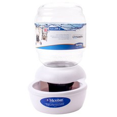 Petmate 寵物飲水器 1.9L, 1個, 白色的