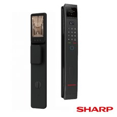 夏普 SHARP Holo 3 臉部辨識掌靜脈APP指紋卡片密碼鑰匙智能門鎖, 1個