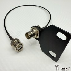 台灣 Mipro 無線麥克風天線延長線 TNC公轉母 瑞克Rock 機櫃1U 適用Shure BNC, TNC 公轉母座 RG316線 一條,150cm, 1個