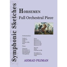 (英文圖書) Horsemen: Full Orchestral Piece 平裝版, Kidsocado, 英文