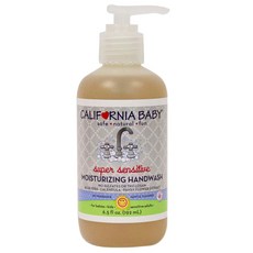 CALIFORNIA BABY 加州寶寶 孩童用無香保濕洗手液, 192ml, 1瓶