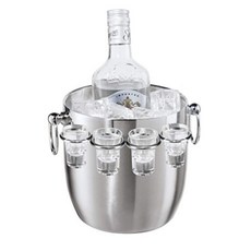 OGGI 派對時間酒杯&冰桶組合 可拆式支架 2個入, 1個