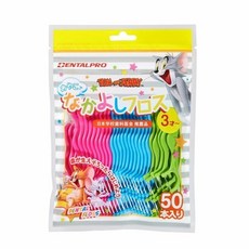 CREATE 惠比壽 兒童牙線 阿卡醬 兒童細線牙線 哆啦A夢 細牙線 口腔保健, 1套, 50個裝, 5cm