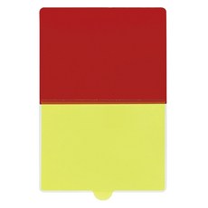 KUTSUWA 背誦用墊板 紅色 黃色, 1個