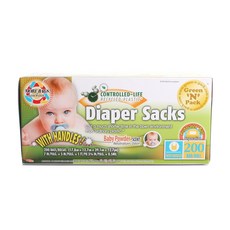 ECO-FRIENDLY BAGS 尿布袋 爽身粉味, 200入