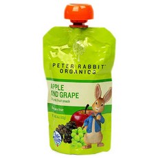 Peter Rabbit 比得兔 水果泥 113g, 蘋果葡萄口味, 1包