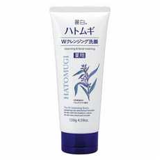 KUMANO 熊野油脂 麗白 麗白薏仁保濕洗面乳, 1條, 130g