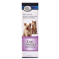 four paws 寵物耳朵護理粉, 1個, 24克