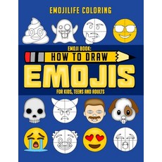 (英文圖書)How to Draw Emojis: Learn to Draw 50 of your Favourite Emojis - For Kids Teens... 平裝版, Tea Tree Publishing LLC, 英文