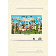 (英文圖書) Vintage Lined Notebook Greetings from Tennessee 平裝版, Found Image Press, 英文