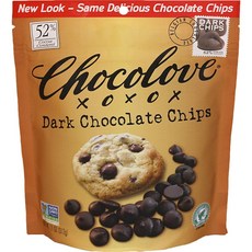 chocolove 黑巧克力片, 312g, 1個