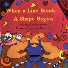 (英文圖書)When a Line Bends...: A Shape Begins 平裝版, Clarion Books, 英文