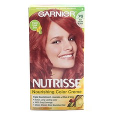GARNIER 卡尼爾 NUTRISSE滋養染髮霜, 1個, 豐富的赤褐色金發女郎