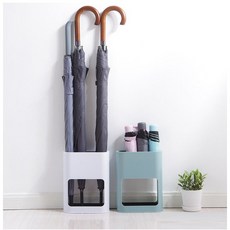 簡約家用雨傘收納架，多功能雨傘架，玄關收納好幫手，瀝水設計，穩固耐用, 白色, 1個