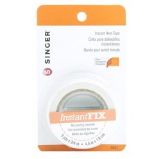 SINGER 勝家 即時下擺修復膠帶, 1個, 白色的