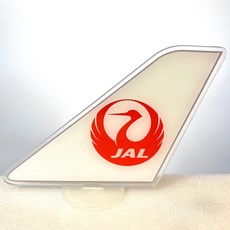 RBF現貨 JAL 飛機尾翼 12x16cm 日本航空模型 A1216-T-JL, 詳見包裝, 1個