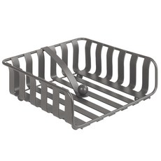 SPECTRUM Devspy 條紋加重餐巾架, 1個, 灰色的