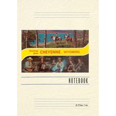 (英文圖書) Vintage Lined Notebook Greetings from Cheyenne Wyoming 平裝版, Found Image Press, 英文