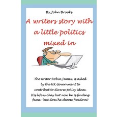 (英文圖書) A Writers Story with a Little Politics Mixed In 平裝版, John Brooks, 英文