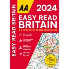 (英文圖書) Easy Read Britain 2024 平裝版, AA Publishing, 英文