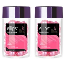 ellips 意立詩 角蛋白膠囊護髮油 Hair Repair, 2罐, 50ml