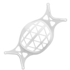 SK01矽膠舒適款立體3D透氣口罩支架100入 透氣不悶熱 防止脫妝 可重複使用, 1套