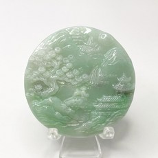 細芙蓉綠山水 鵝鵝天然翡翠 A0193009, 詳見包裝, 詳見包裝