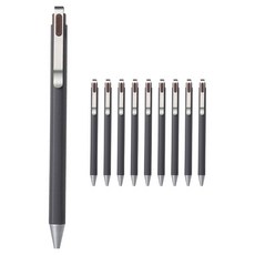 SAKURA Ballsign iD PLUS中性筆 0.5mm, 10個, 摩卡黑