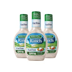 Hidden Valley 原味沙拉醬, 3個, 473ml