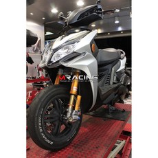 智杰GJMS FS X頂級倒叉組前避震器含鋁合金三角台，提升操控性與舒適度