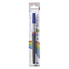 Pentel 飛龍文具 XGFL彩色毛筆, 1個, 藍色