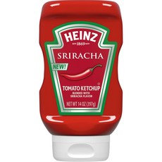 Heinz 亨氏 是拉差風味番茄醬 無麩質, 1個, 397克