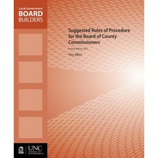 Suggested Rules of Procedure for the Board of County Commissioners 平裝版, Unc School of Government, 英語