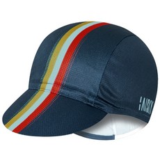 BAISKY百士奇自行車小布帽 平行線 藍色 透氣吸濕 騎行小帽