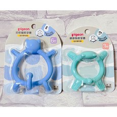 LittleBabyStore-Pigeon貝親 全矽膠咬牙器 固齒器 咬咬貓/呼呼熊, 詳見包裝, 詳見包裝, 詳見包裝, 呼呼熊咬牙器（綠）