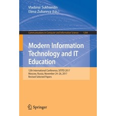 (英文圖書) Modern Information Technology and It Education: 12th International Conference Sitito 2017 M... 平裝版, Springer, 英文
