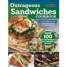 (英文圖書) Outrageous Sandwiches Cookbook: Over 100 of the World's Best Sandwich Recipes 精裝版, Fox Chapel Publishing, 英文