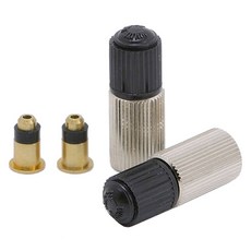 Panaracer PA監測顯示胎壓帽 2組入, 1個, 金色+黑色+銀色