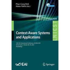 (英文圖書) Context-Aware Systems and Applications: 10th EAI International Conference ICCASA 2021 Virtu... 平裝版, Springer, 英文