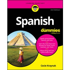 (英文圖書) Spanish for Dummies 平裝版, 英文