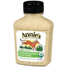 Annie's 無麩質辣根芥末醬, 1個, 255克